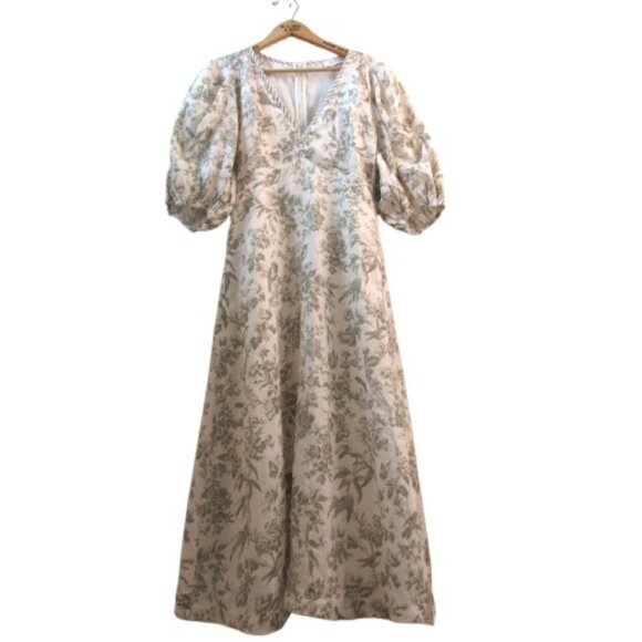 Zimmermann Linen Dress in Bird Toile Print - Picture 6 of 8